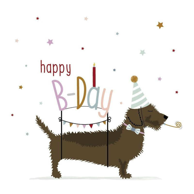 Mevrouw Emmer Wenskaart Happy B-Day!