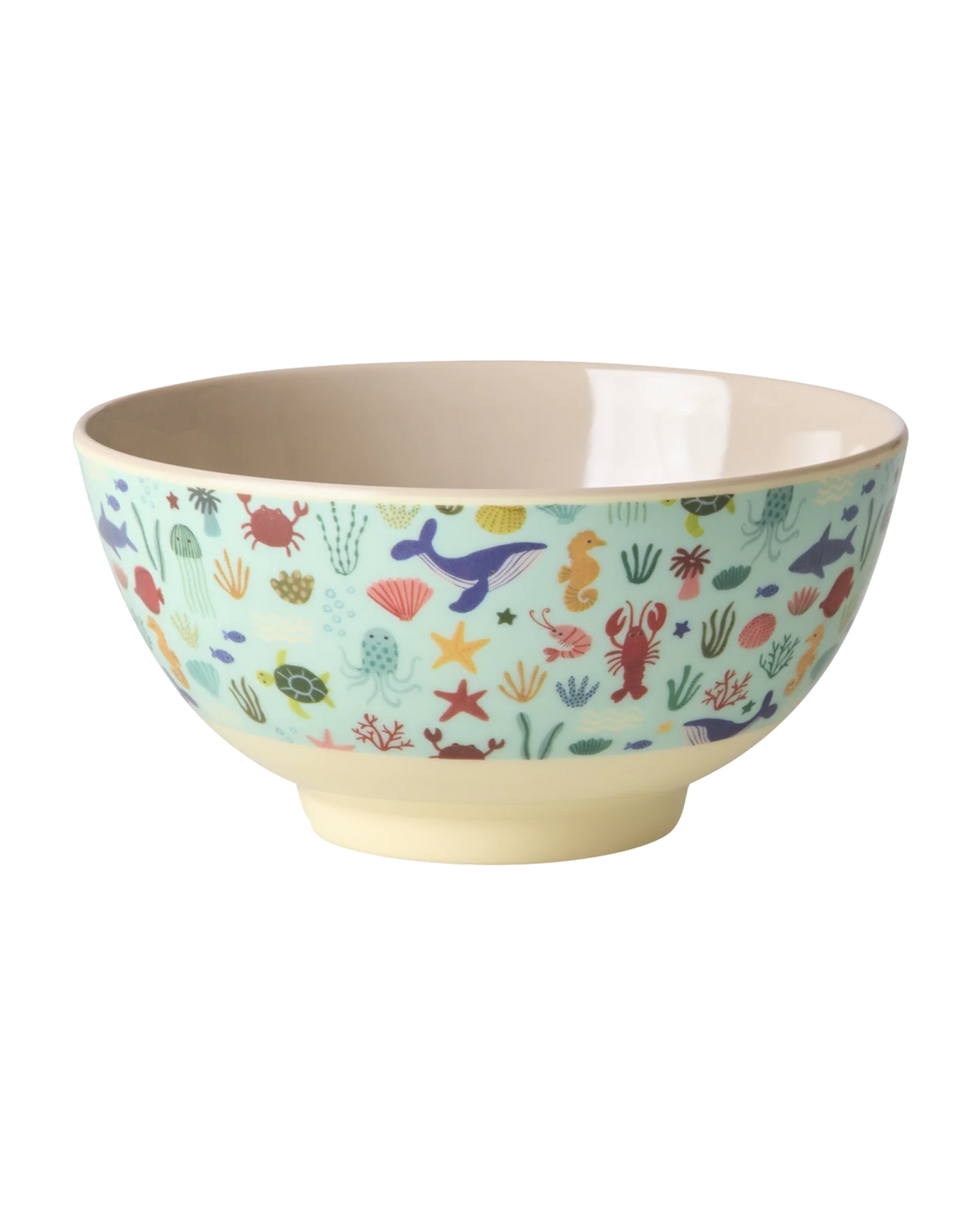 Rice Melamine Kom - Medium - Ocean Blauw