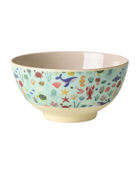 Rice Melamine Kom - Medium - Ocean Blauw