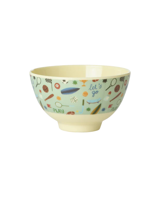 Rice Melamine Kom - Small - Sports