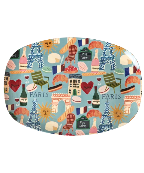 Rice Rechthoekig Bord - Paris Mon Amour