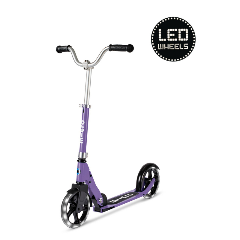 Micro Step Cruiser LED Paars