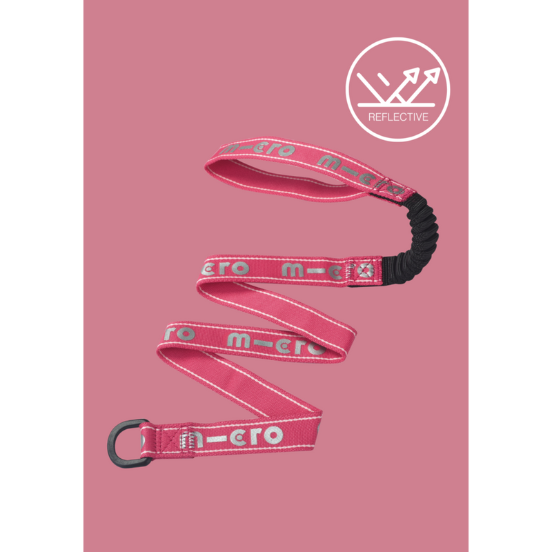 Micro Step Elastische riem Pull & Carry Roze