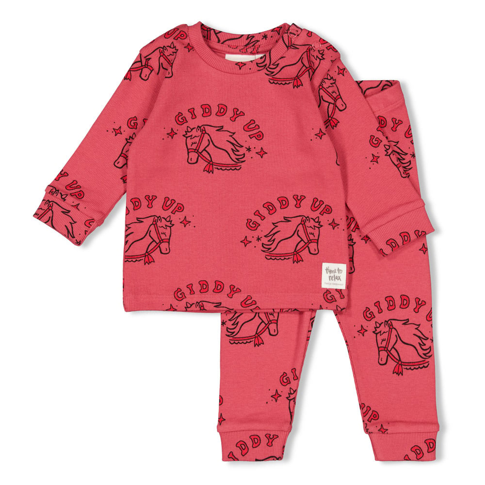 Feetje Pyjama's Pyjama Howdy Holly Berry