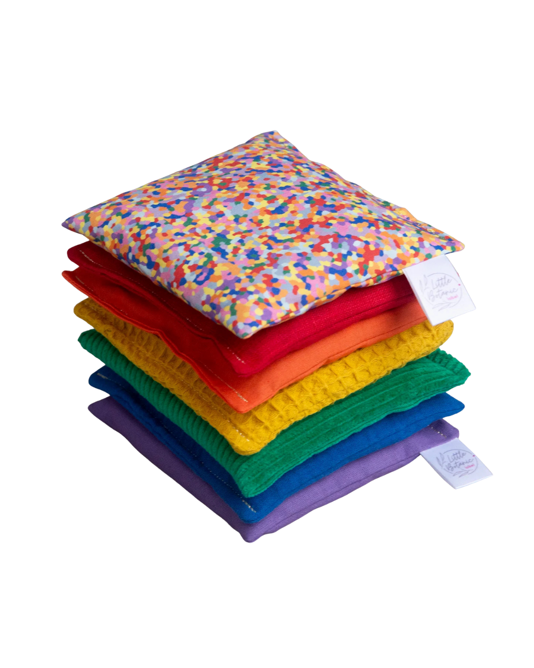 Little Botanic Label Pittenzakjes Regenboog + Super Confetti Set
