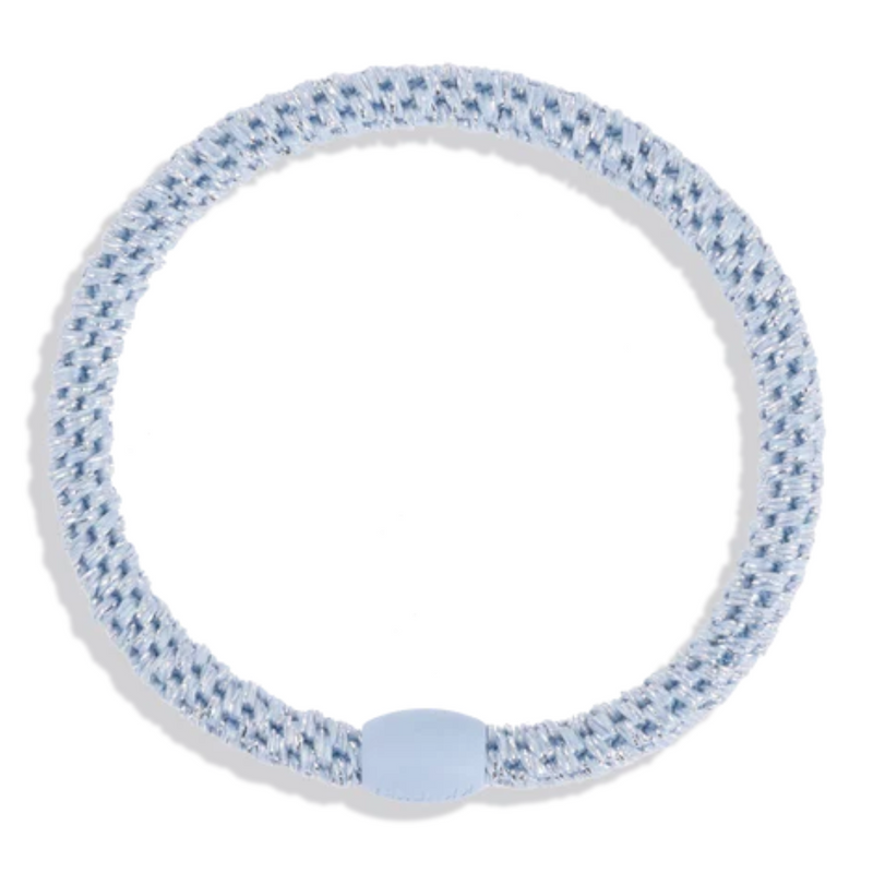 Kknekki Haarelastiekje Slim Sea Blue Glitter