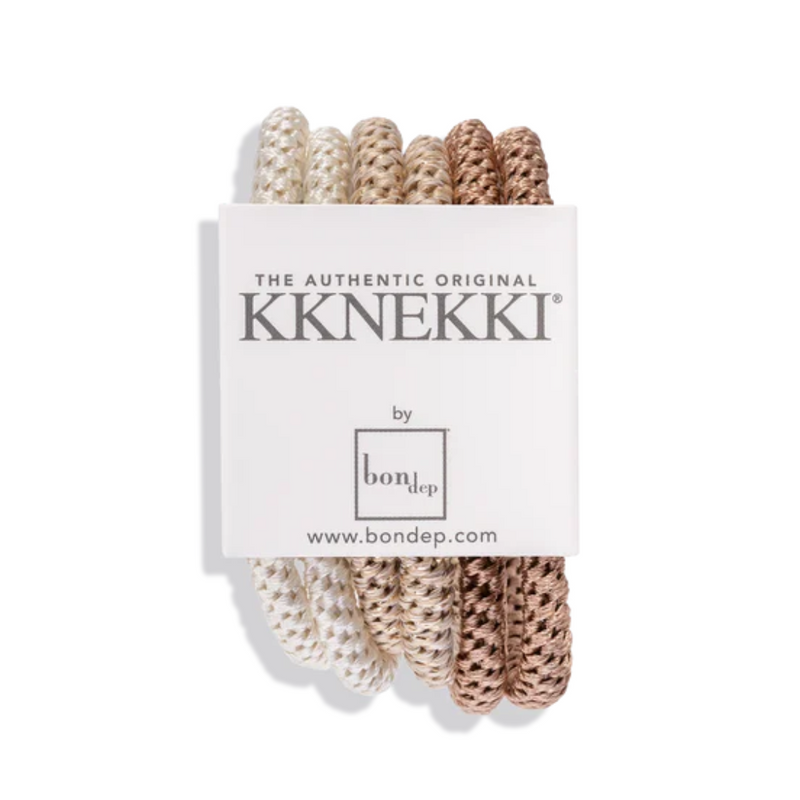 Kknekki Haarelastiekje Bundle Slim 3 (6 stuks)