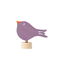 Grimm's Houten Steker Zittende Vogel