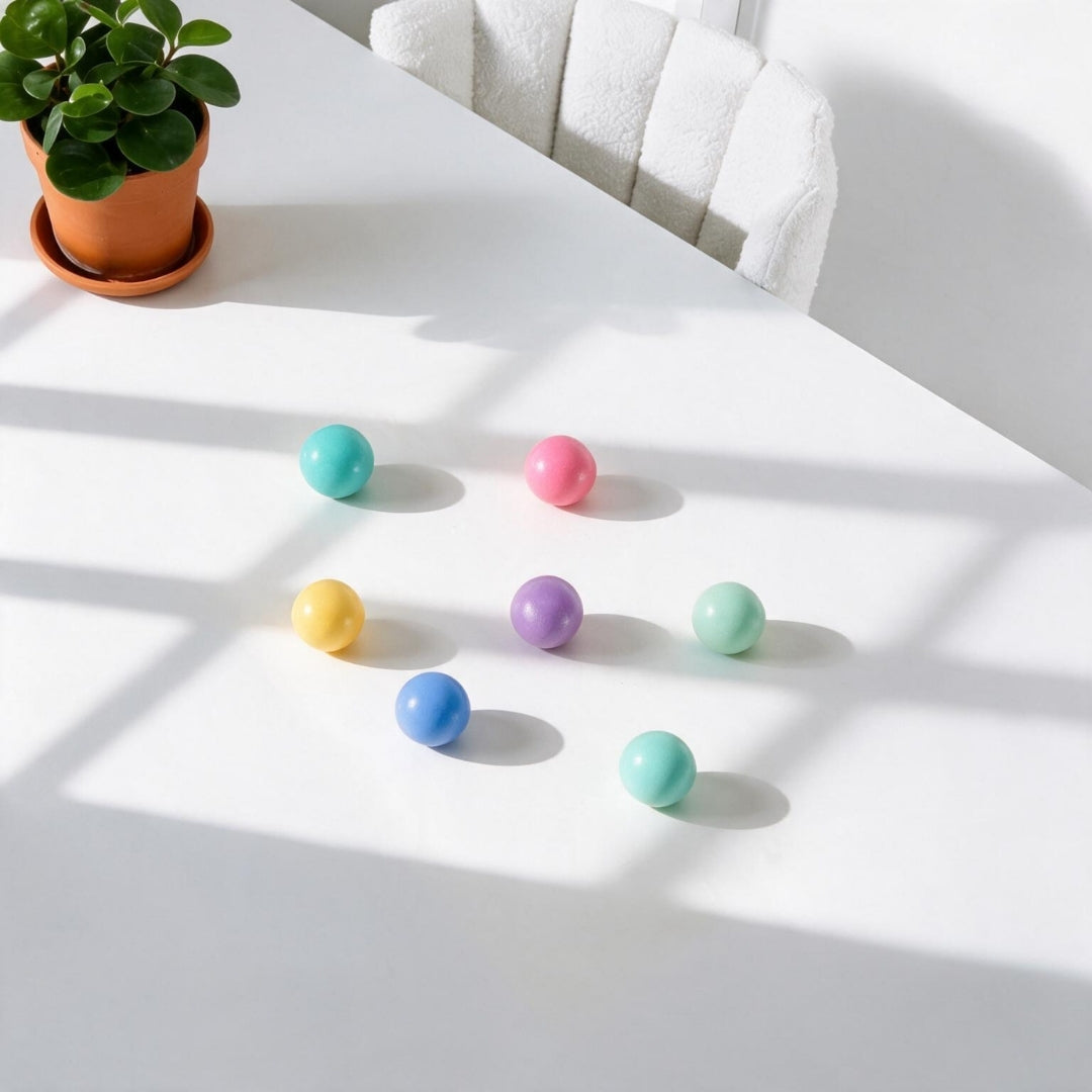 Pastel Knikkerbaan 100 stuks