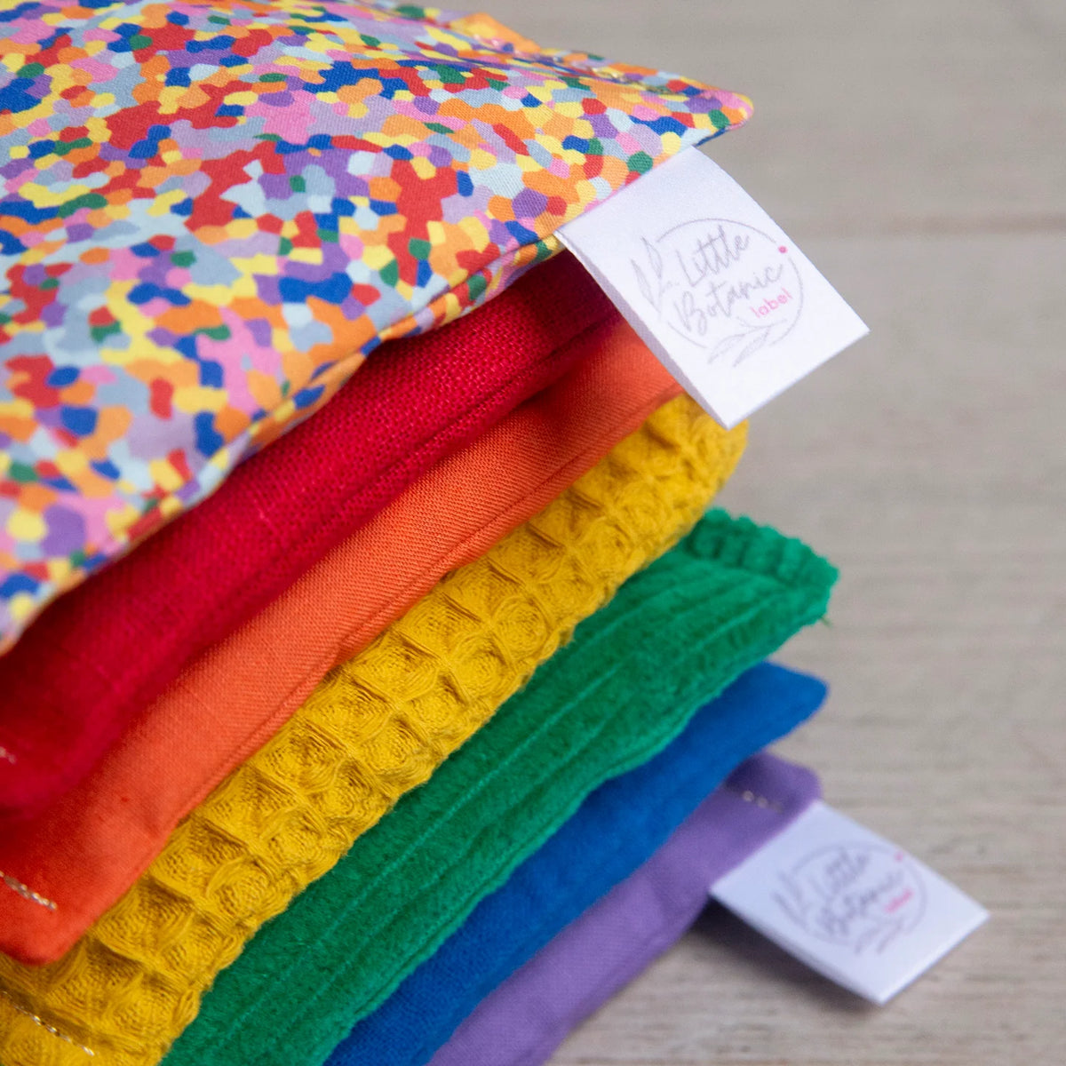 Little Botanic Label Pittenzakjes Regenboog + Super Confetti Set