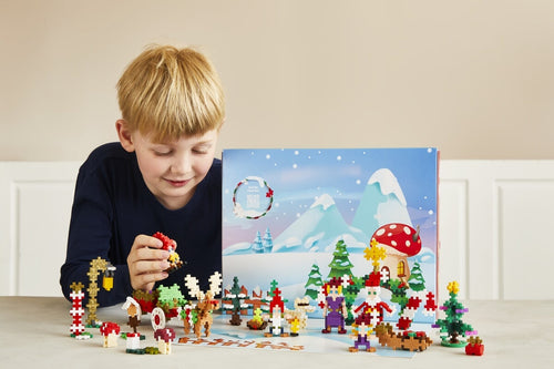 Plus-Plus Advent Kalender - Santas World
