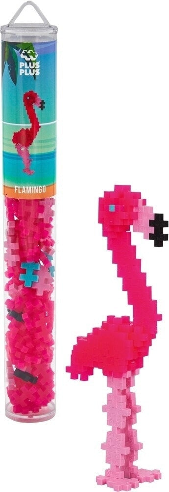 Plus-Plus Tube Flamingo (100 stukjes)
