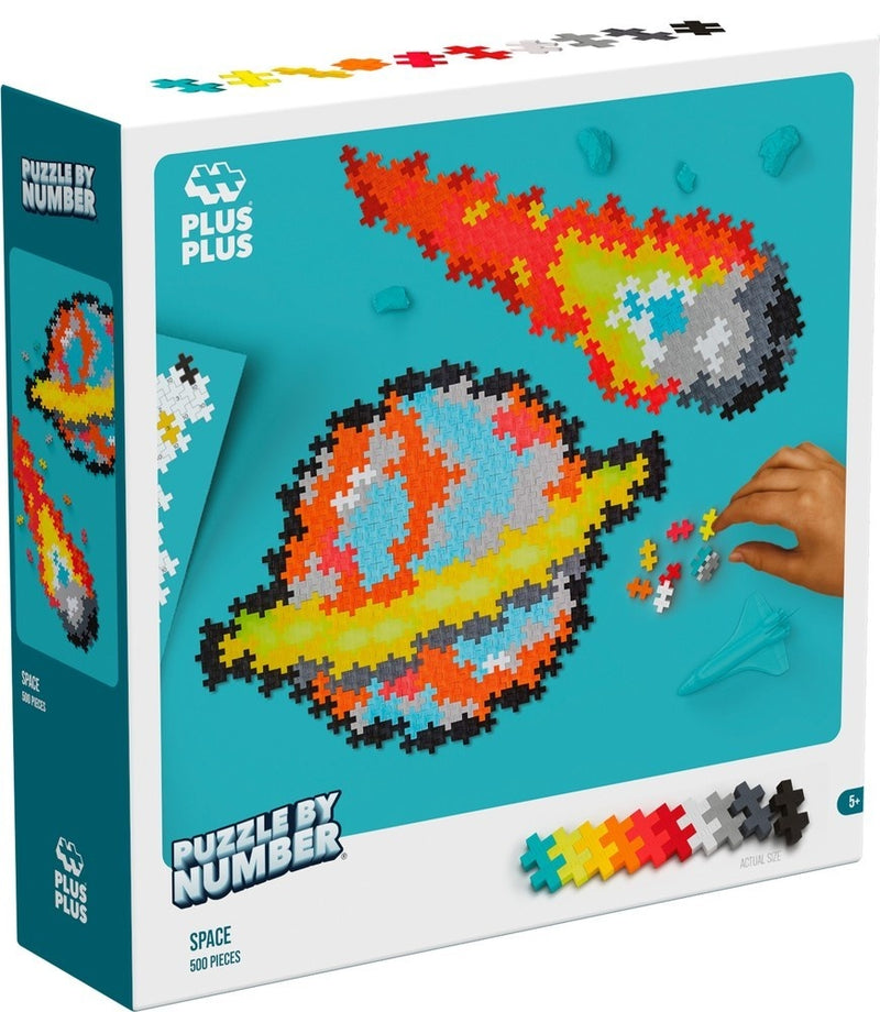 Plus-Plus Puzzle By Number Ruimte 500 stuks