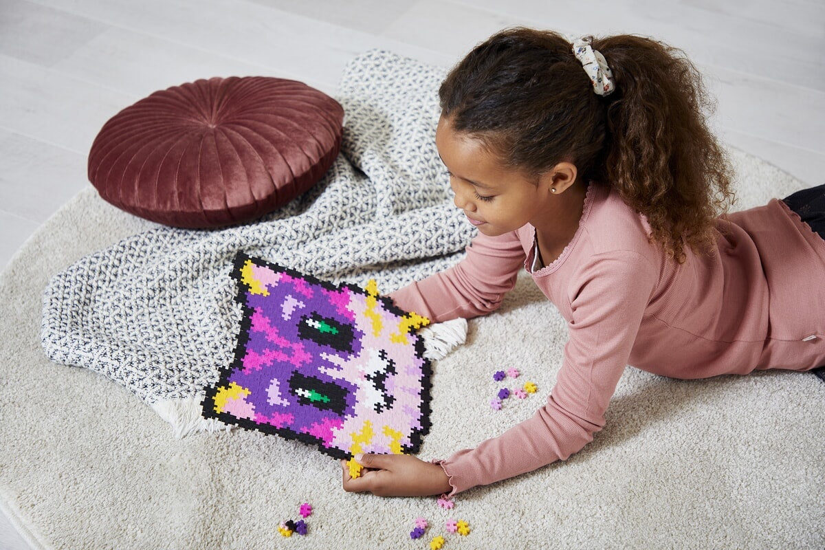 Plus-Plus Puzzle by Number Kat Poes (500 stukjes)