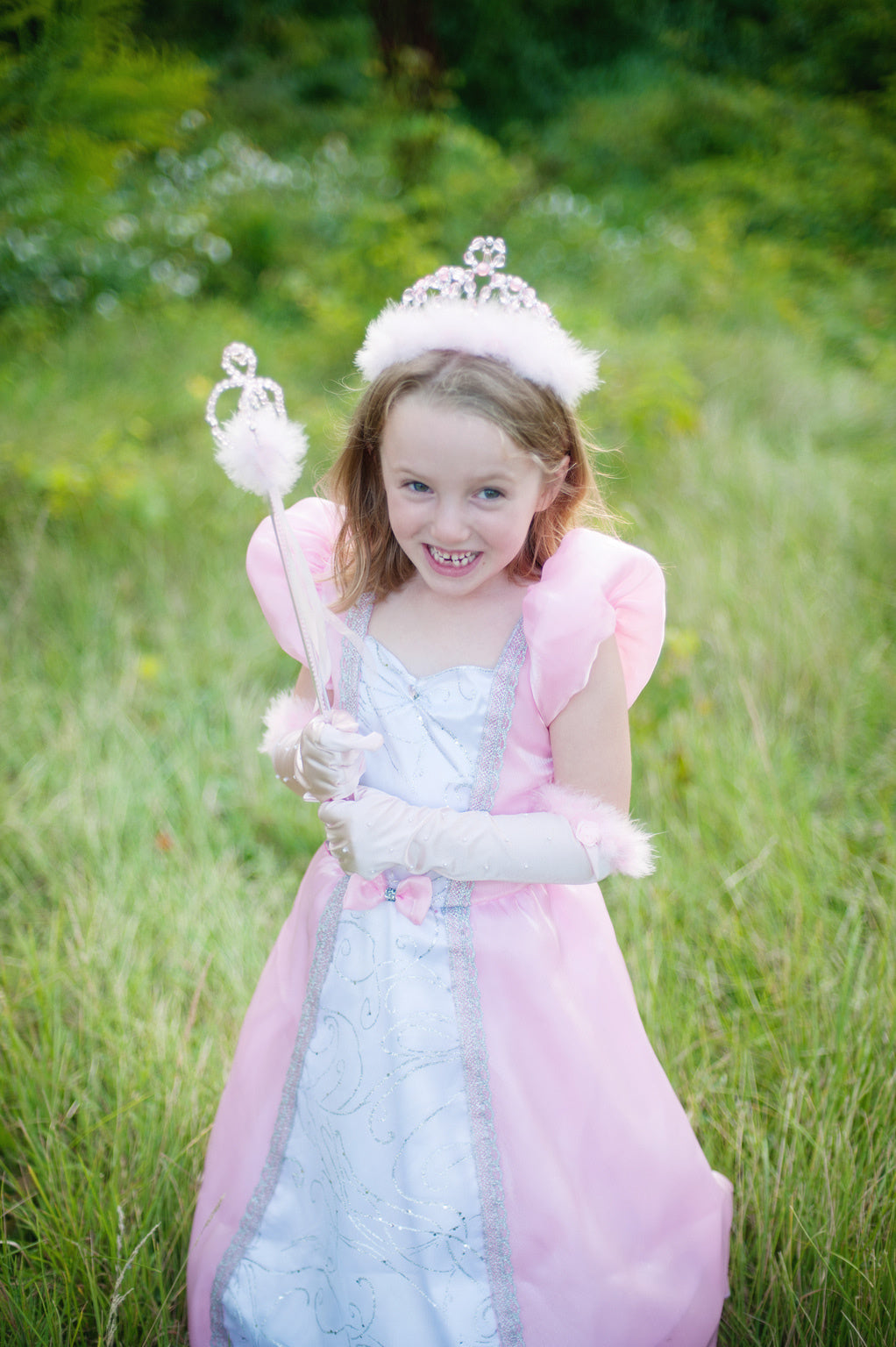 Great Pretenders Tiara Princess Roze Zilver