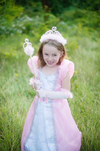 Great Pretenders Tiara Princess Roze Zilver