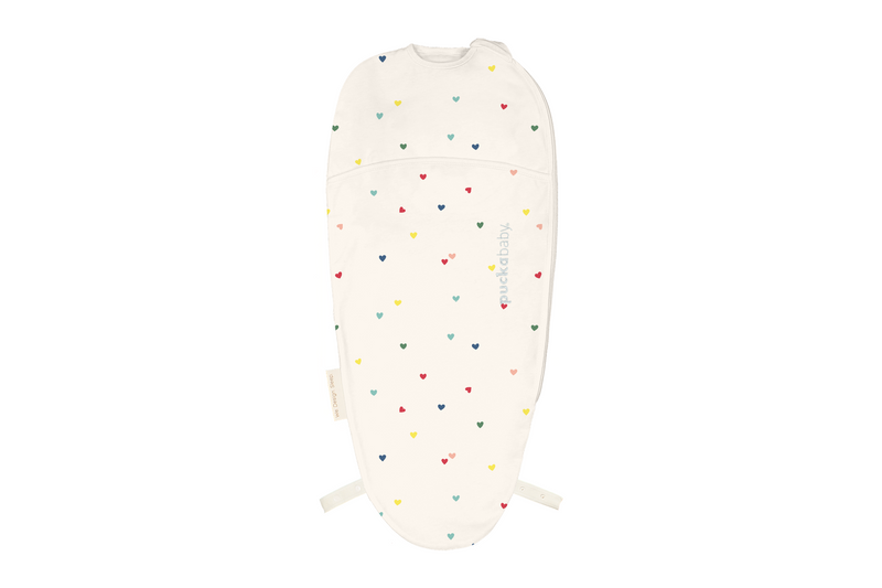Puckababy Slaapzak Piep 0/3M - Hearts Confetti