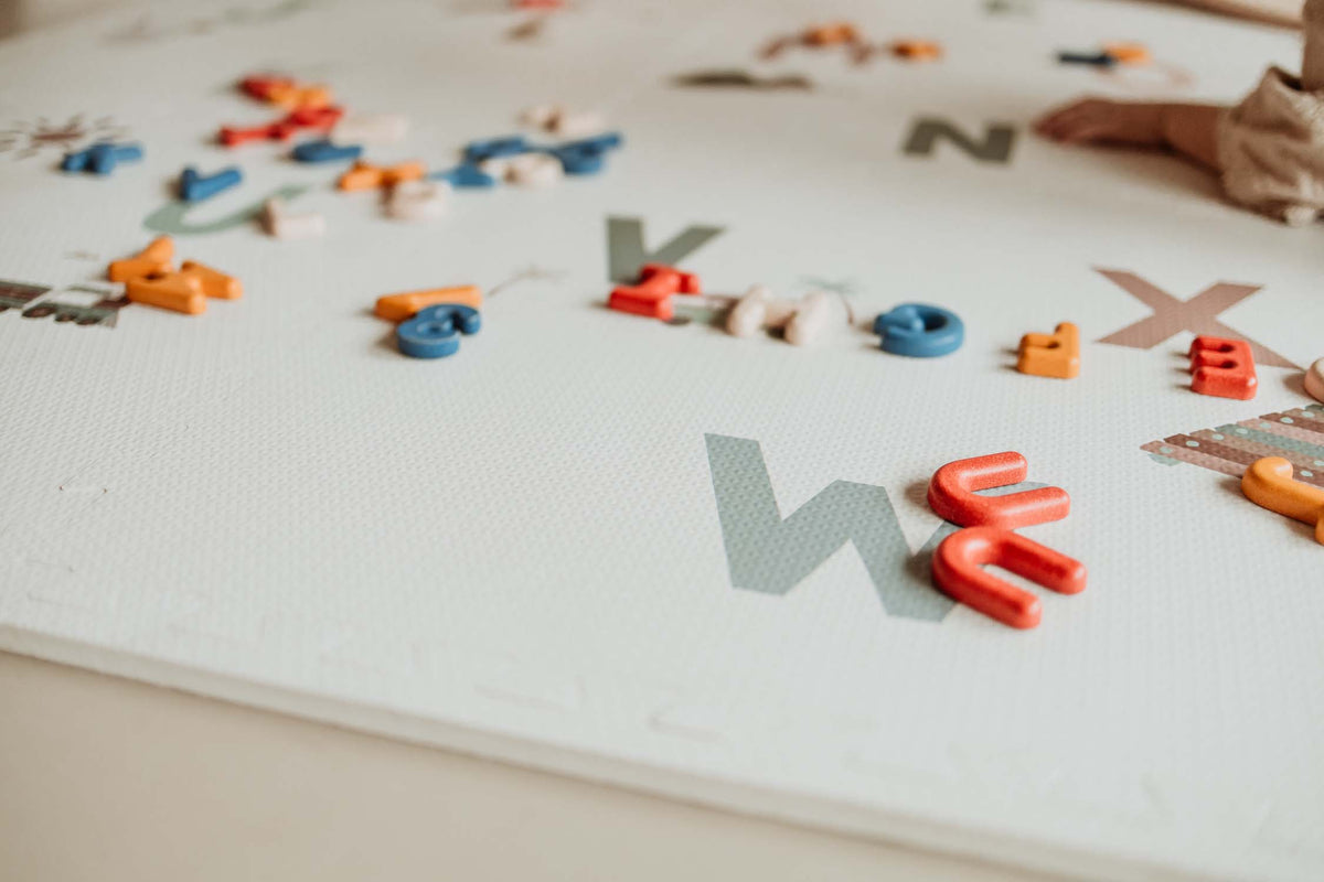 3-in-1 puzzelmat - alphabet