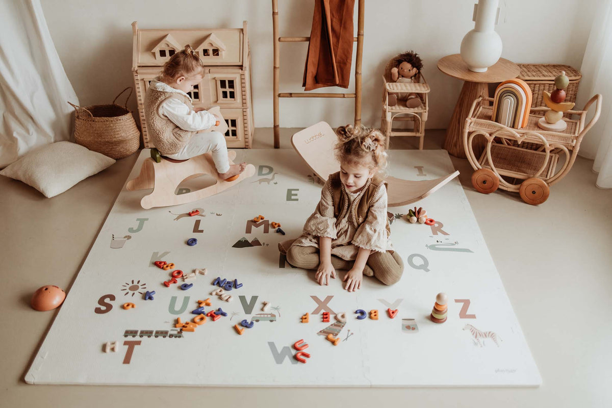 3-in-1 puzzelmat - alphabet