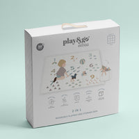 3-in-1 puzzelmat - numbers