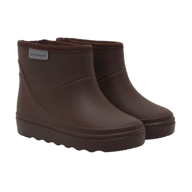 EnFant Regenlaarsjes Thermo Boots Short Coffee Bean