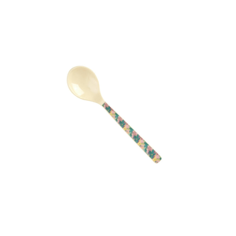 Rice Melamine Theelepel - A New York Minute Blue Flowers