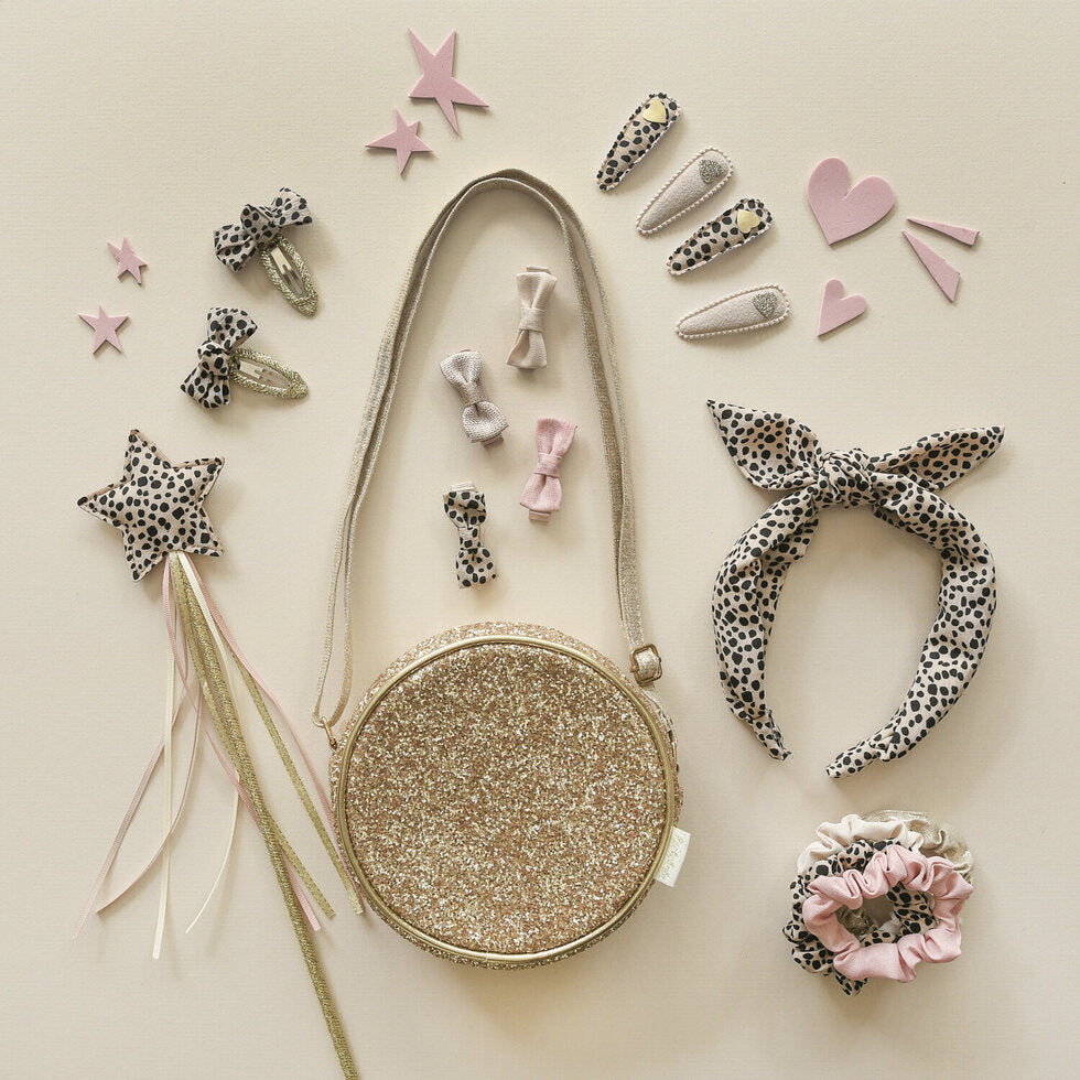 Rockahula Haarclips Leopard Love Twisty strik