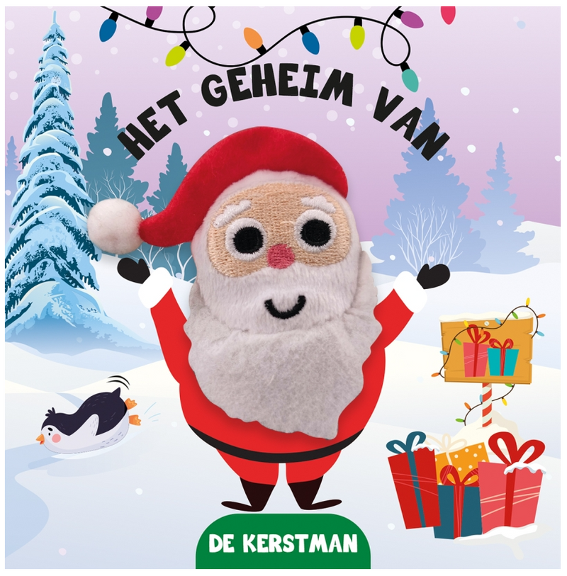 Het Geheim van de Kerstman Vingerpopboekje