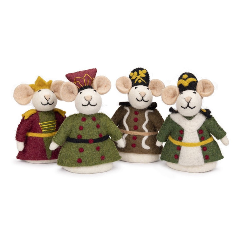 Sjaal met Verhaal Decoratie Muis Notenkraker