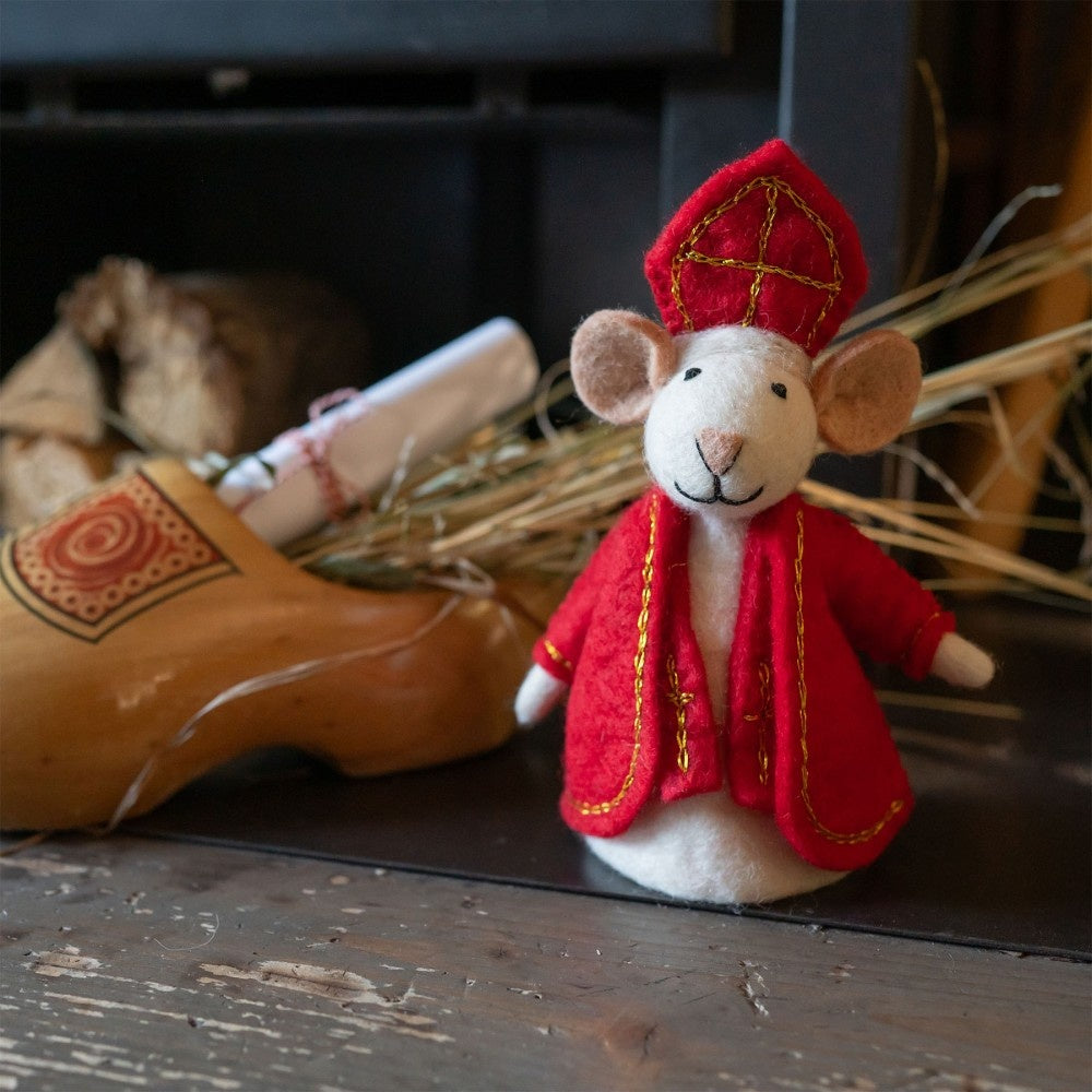 Sjaal met Verhaal Decoratie Muis Sintermuis
