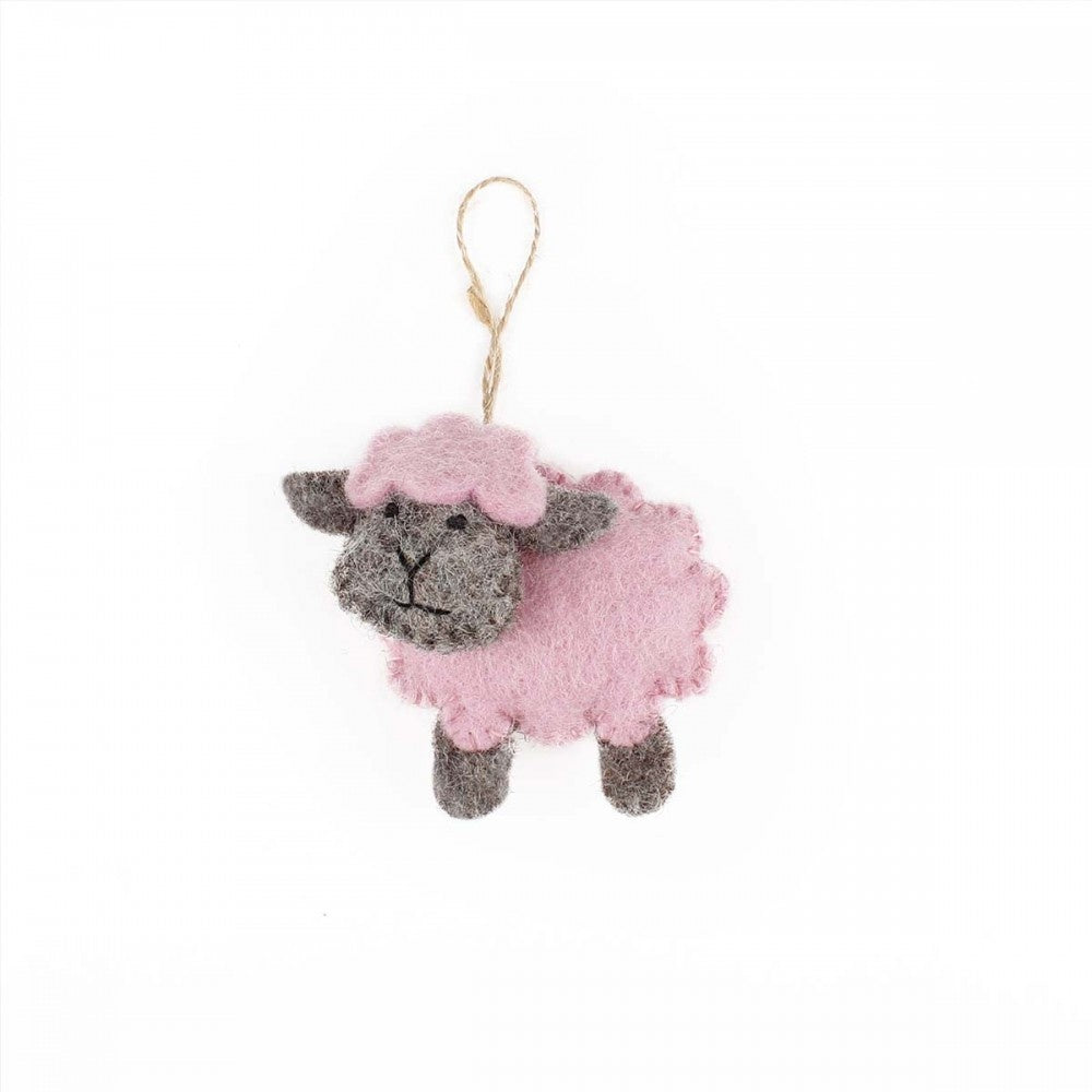 Sjaal met Verhaal Hanger Schaapje Pastel (per stuk)