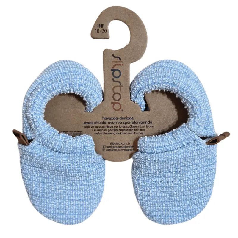 SlipStop Booties Iceblue
