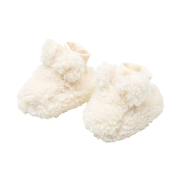 Little Dutch Slofjes Teddy Off White