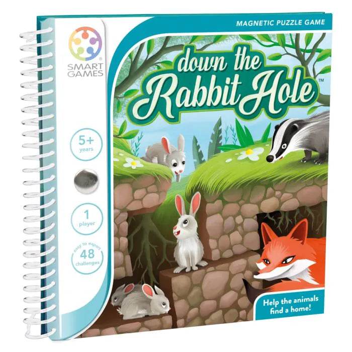 SmartGames Magnetic Travel - Down The Rabbit Hole