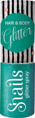 Snails Hair & Body Glitter | Turkoois