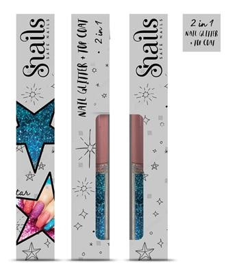 Snails Nail Glitter 2-in-1 Magic Dust Blauw