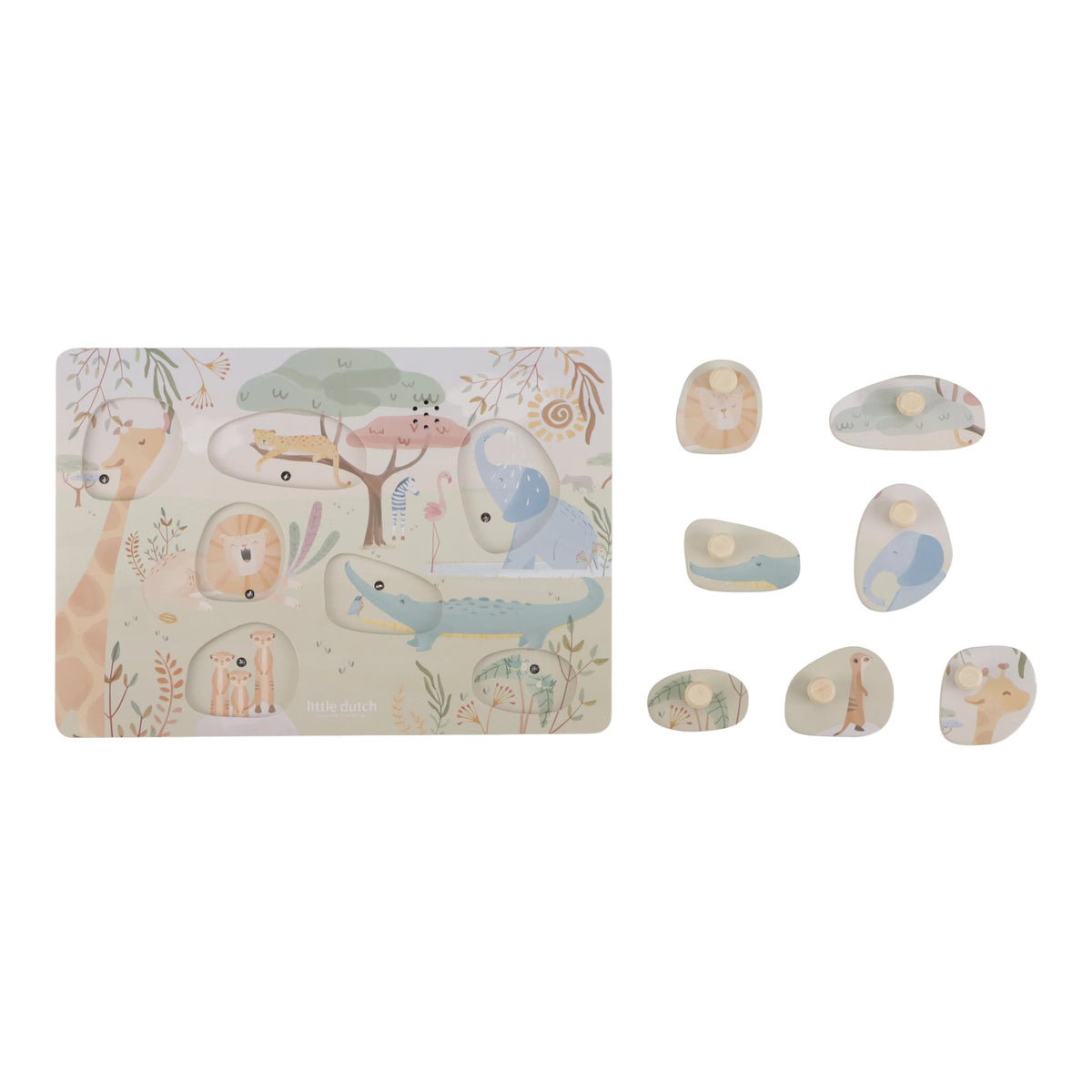 Geluidenpuzzel Safari Friends FSC