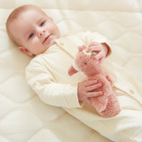 Knijpspeeltje met rammel Flamingo Safari Friends GRS