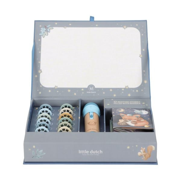 Little Dutch Verhalenprojector Zaklamp Blauw