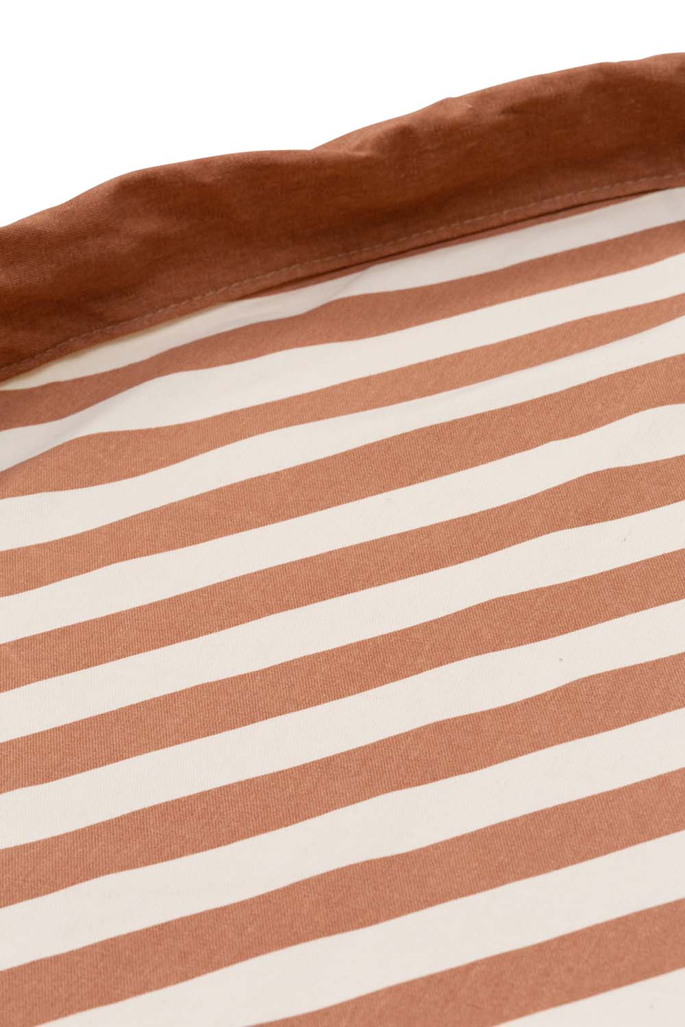 3-in-1 speelkleed & opbergzak - stripes brown