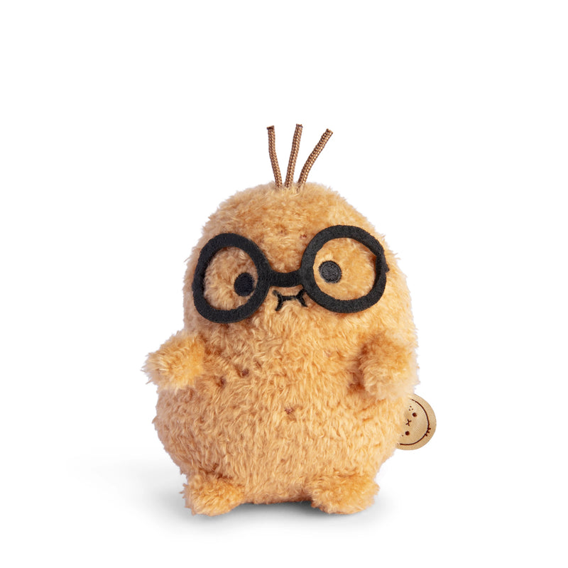 Noodoll Professor with Glasses Ricespud Mini Sitting Plush Toy
