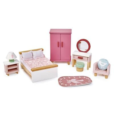Tender Leaf Toys Houten Poppenhuis Slaapkamer