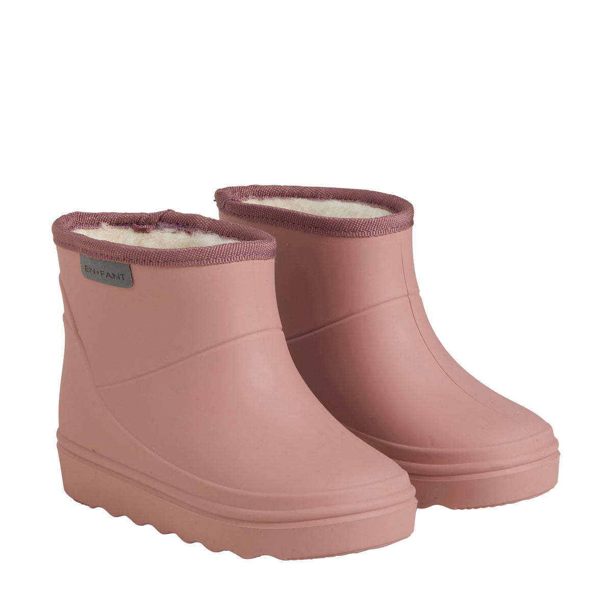 EnFant Regenlaarsjes Thermo Boots Short Solid Old Rose