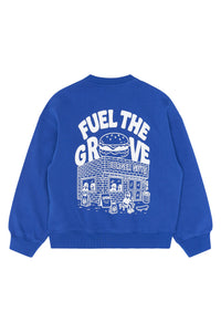 The New Yonas OS Sweatshirt Mazarine Blue