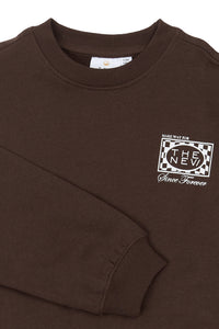 The New Yanno OS Sweatshirt Chestnut