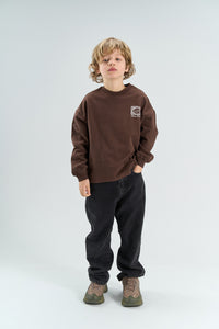 The New Yanno OS Sweatshirt Chestnut