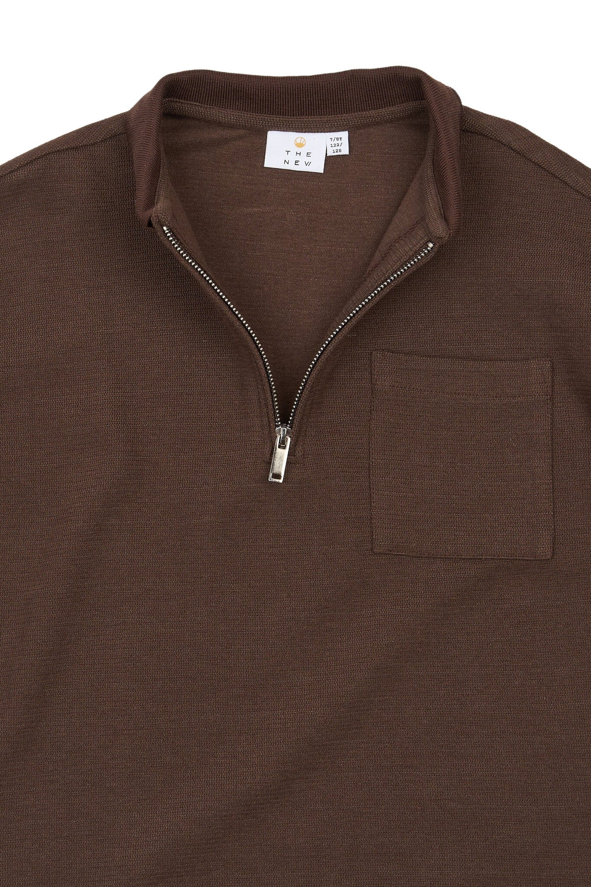 The New Varl OS Longsleeve Polo Chestnut
