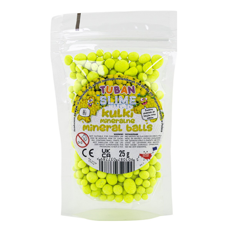 Tuban Slime Mineral Balls Lime 25 gram
