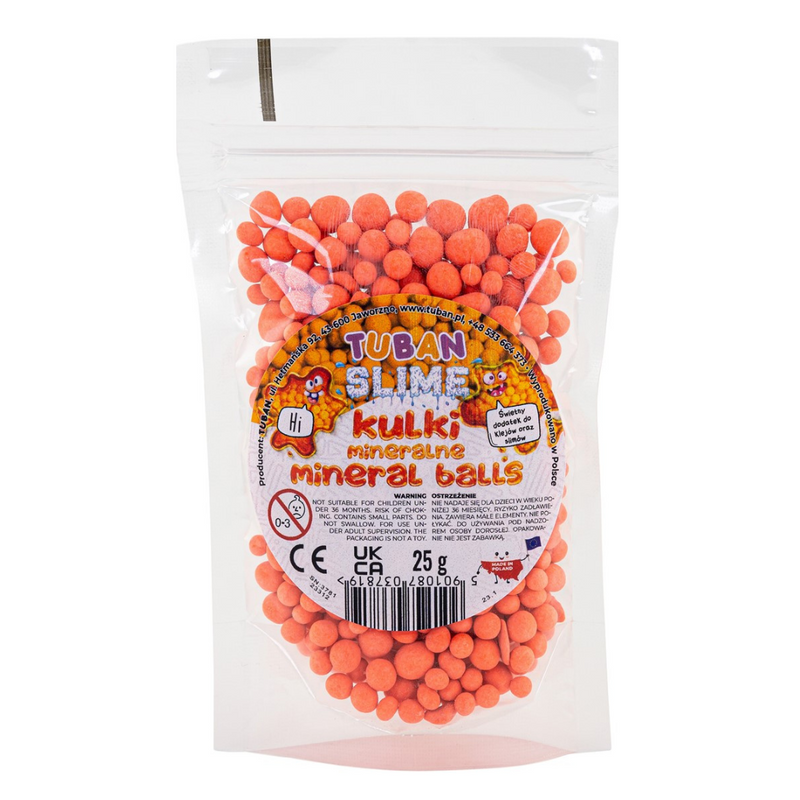 Tuban Slime Mineral Balls Orange 25 gram