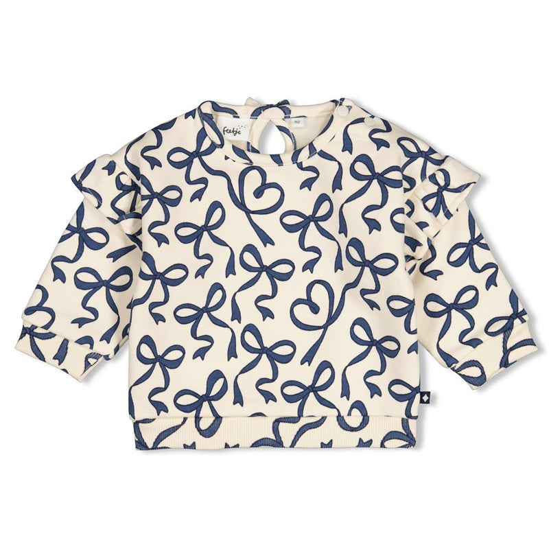 Feetje Babykleding Sweater relaxed fit Winter Denims Offwhite
